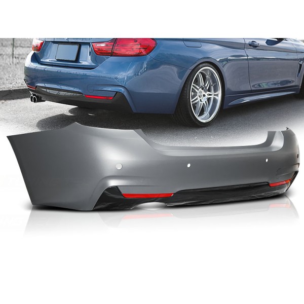 BMW F32 10.13- - zadný nárazník M-TECH STYL s PDC
