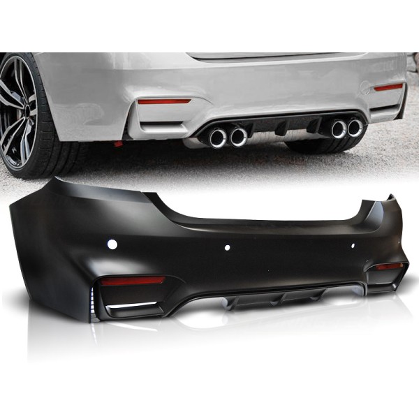 BMW F32/F33 10.13- M4 STYLE PDC - zadný nárazník