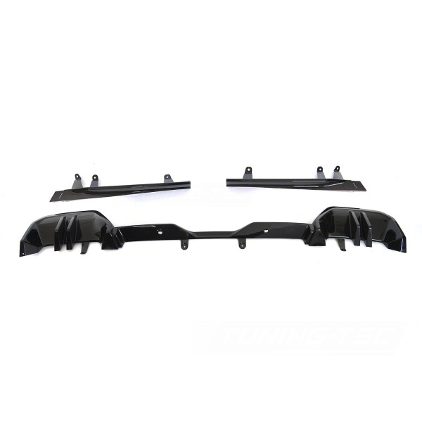 BMW G60/G61 2023-> - difúzor čierny lesklý PERFORMANCE ŠTÝL