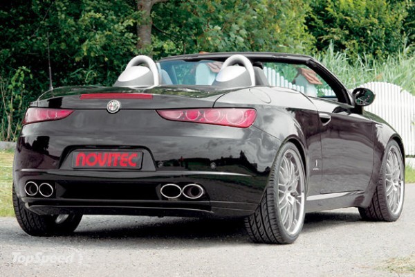Alfa Romeo Brera spider - Zadný podnárazník NOVITEC