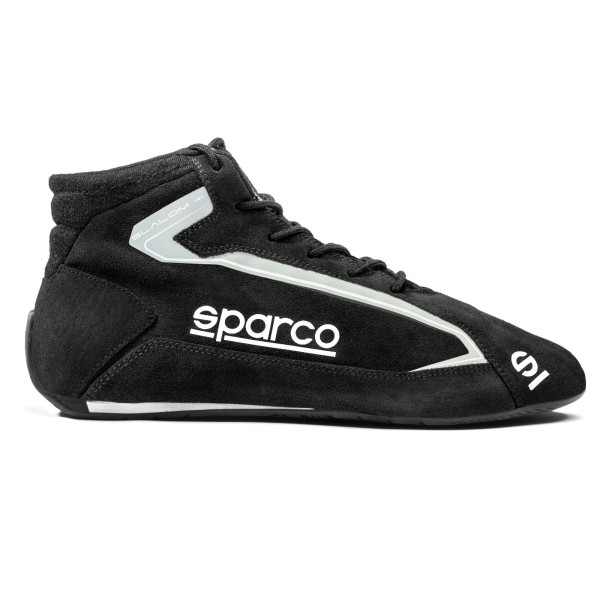 Pretekársky topánky Sparco SLALOM+, s homologáciou FIA, farba: čierna