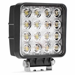 LED pracovné svetlo 16x LED AWL05 EMC 108x108 48W FLAT 9-60V