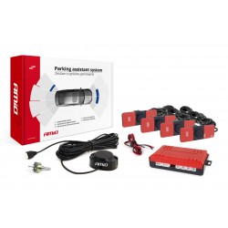 Súprava parkovací asistent Bzučiak 4 senzory čierna vnútorná 16,5mm