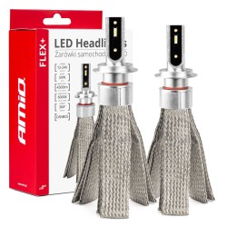 LED žiarovky pre hlavné svietenie FLEX+ H7 canbus 6000K 12V 24V