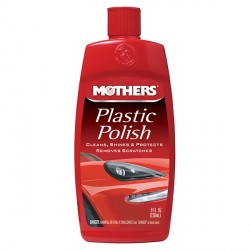 Mothers Plastic Polish - leštenka a oživovač plastov, 236 ml