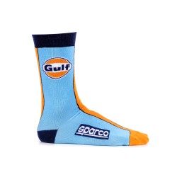 Sparco ponožky Gulf, farba modro-oranžová, veľkosť 41-46