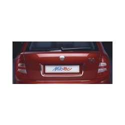 Škoda Fabia Limousine - Dekor okolo zadnej ŠPZ - chrómový