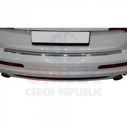 Audi Q7 2006+ - NEREZ chrom ochranný panel zadného nárazníka