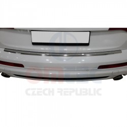 Audi Q7 2006+ - NEREZ chrom ochranný panel zadného nárazníka