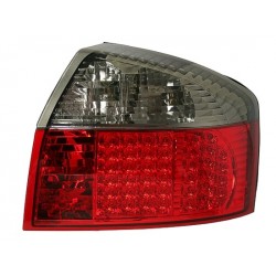 Audi A4 8E Zadné LED svetlá prevedenie red / black