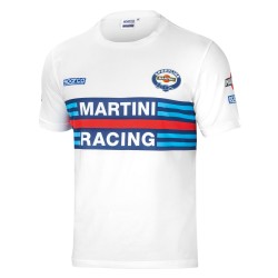 Sparco Tričko Martini Racing, farba: biela