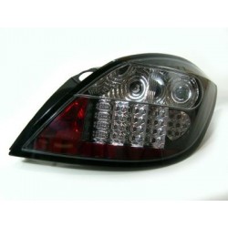 Zadné číre lampy Opel Astra H 2004-2006 5D čierne LED