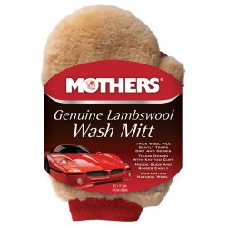 Mothers Genuine Lambswoll Wash Mitt - obojstranná umývacia rukavice z pravej jahňacej vlny