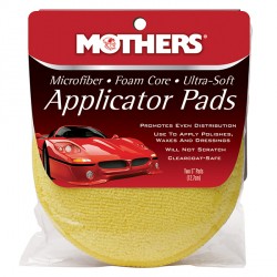 Mothers Microfiber Applicator Pads - jemné mikrovláknové aplikátory 2 ks, priemer 12,5 cm
