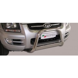 Kia Sportage II - Nerezový predný ochranný rám 63mm