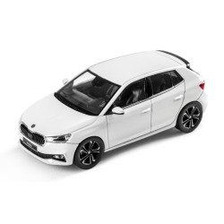 Model 1:43 Škoda Fabia IV WHITE MOON