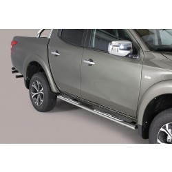 Nerez bočné dizajnové nášľapy Fiat Fullback