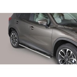 oválne bočné nášľapy Misutonida so stúpadlami pre Mazda CX-5 facelift, od r.v. 2015-2017 , nerezové, 95x60mm
