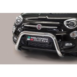 Fiat 500 X nerezový predný ochranný rám 76mm
