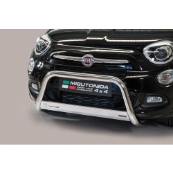 Fiat 500 X nerezový predný ochranný rám 63mm