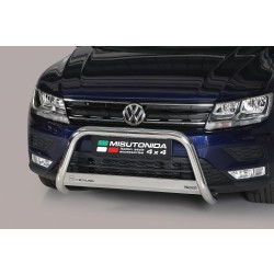 Volkswagen Tiguan II nerezový predný ochranný rám 63mm