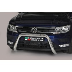 Volkswagen Tiguan II nerezový predný ochranný rám 76mm