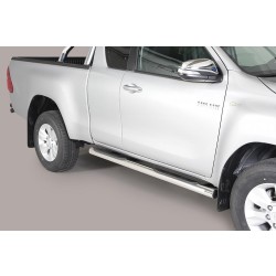 Nerez bočné nášľapy so stúpadlami Toyota Hilux VIII extra cab