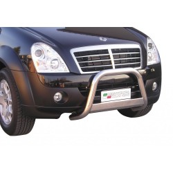 SsangYong Rexton II nerezový predný ochranný rám 63mm