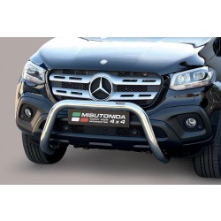 Mercedes X Class nerezový predný ochranný rám 76mm