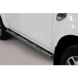 Nerez bočné dizajnové nášľapy Renault Alaskan