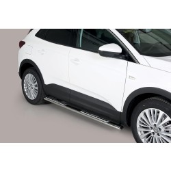 Nerez bočné dizajnové nášľapy Opel Grandland X