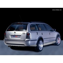 Škoda Octavia I combi facelift - 4-ROAD rozšírenie zadného nárazníka - ABS strieborný
