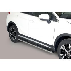 oválne bočné nášľapy Misutonida so stúpadlami pre Mitsubishi Eclipse Cross, od r.v. 2018-> , nerezové, 95x60mm