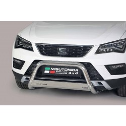 Seat Ateca nerezový predný ochranný rám 63mm