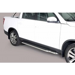 Nerez bočné nášľapy Ssangyong Musso