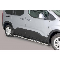 Nerez bočné dizajnové nášľapy Peugeot Rifter