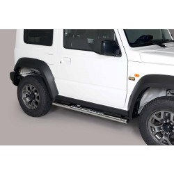 Nerez bočné dizajnové nášľapy Suzuki Jimny IV