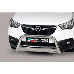 Opel Crossland X nerezový predný ochranný rám 63mm