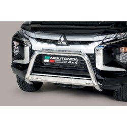 Mitsubishi L200 2019 nerezový predný ochranný rám 63mm