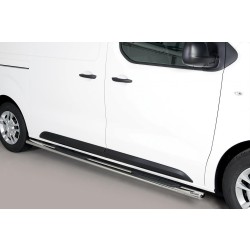 oválne bočné nášľapy Misutonida so stúpadlami pre Opel VIVARO C, od r.v. 2019- , nerezové, 95x60mm