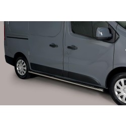 oválne bočné nášľapy Misutonida so stúpadlami pre Renault Trafic, od r.v. 2014- / 2019- , nerezové, 95x60mm