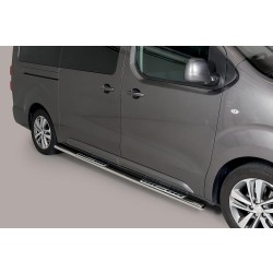 Nerez bočné dizajnové nášľapy Citroen Jumpy SpaceTourer LWB / MWB