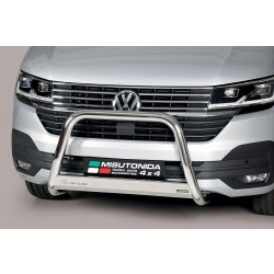 Volkswagen Transporter T6.1 nerezový predný ochranný rám 63mm