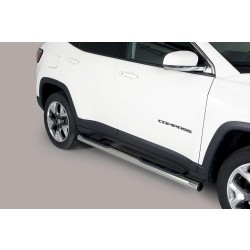 Nerez bočné nášľapy so stúpadlami JEEP Compass II