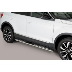 Nerez bočné dizajnové nášľapy Volkswagen T-ROC