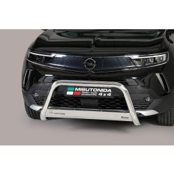 Opel Mokka II nerezový predný ochranný rám 63mm