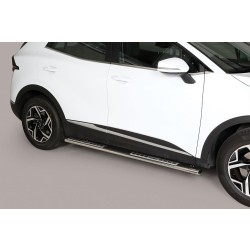 Nerez bočné dizajnové nášľapy Kia Sportage V