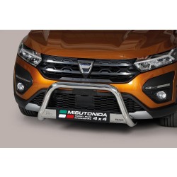 DACIA SANDERO STEPWAY III nerezový predný ochranný rám 63mm