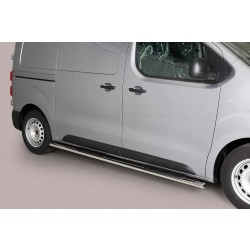 oválne bočné nášľapy Misutonida so stúpadlami pre FIAT SCUDO III, od r.v. 2022-, nerezové, 95x60mm