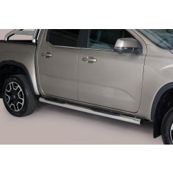 Nerez bočné nášľapy so stúpadlami Volkswagen Amarok II double cab